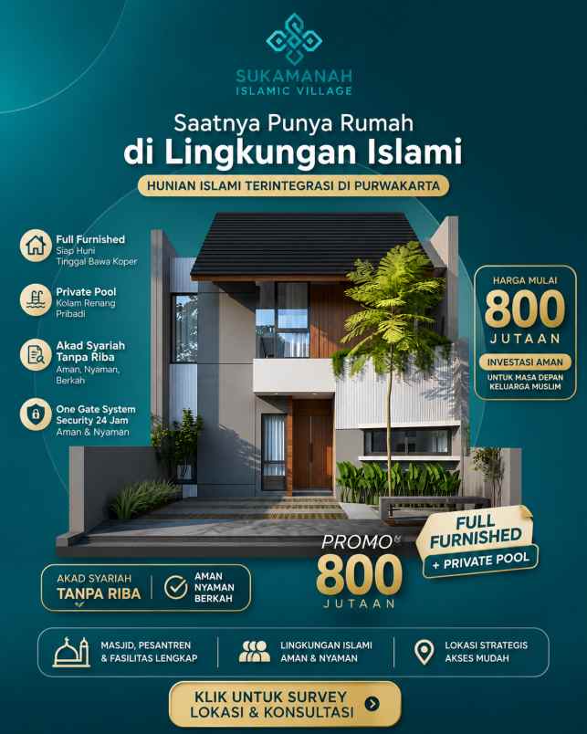 dijual rumah jalan alternatif kota