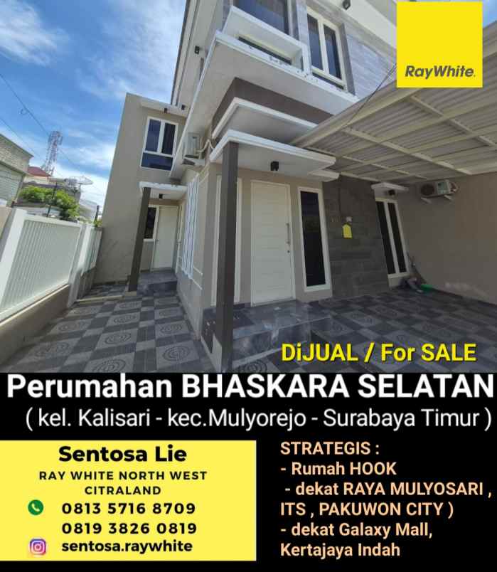 dijual rumah jalan bhaskara selatan