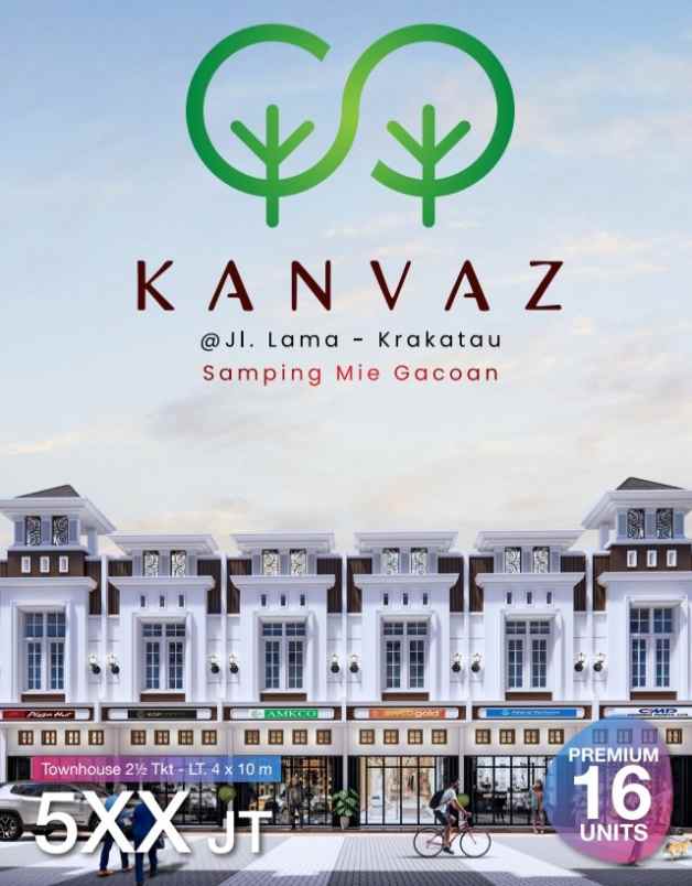 dijual rumah jalan lama krakatau