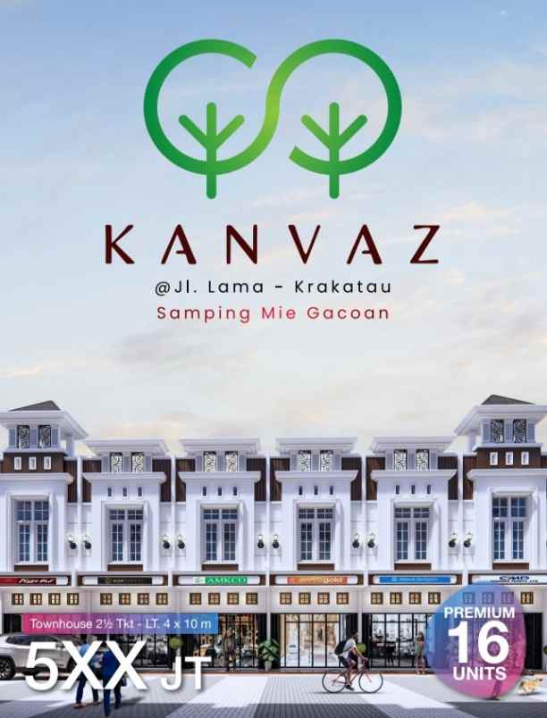 dijual rumah jalan lama krakatau