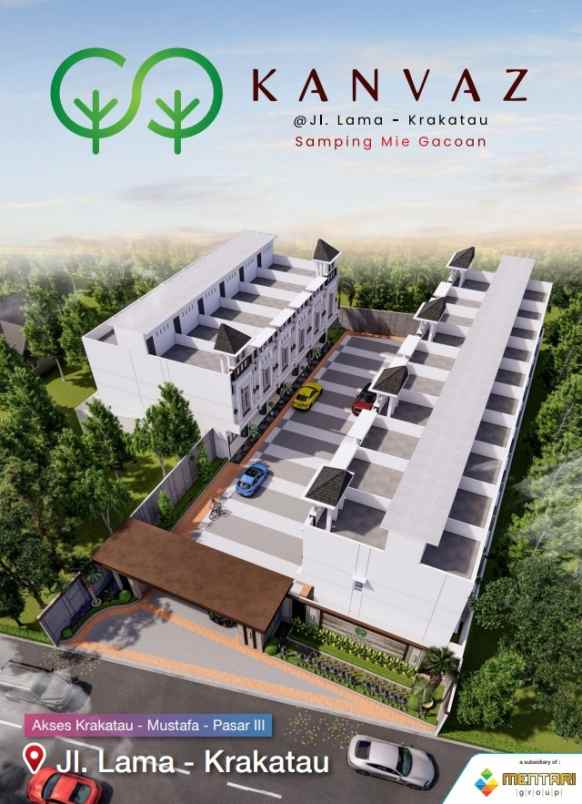 dijual rumah jalan lama krakatau