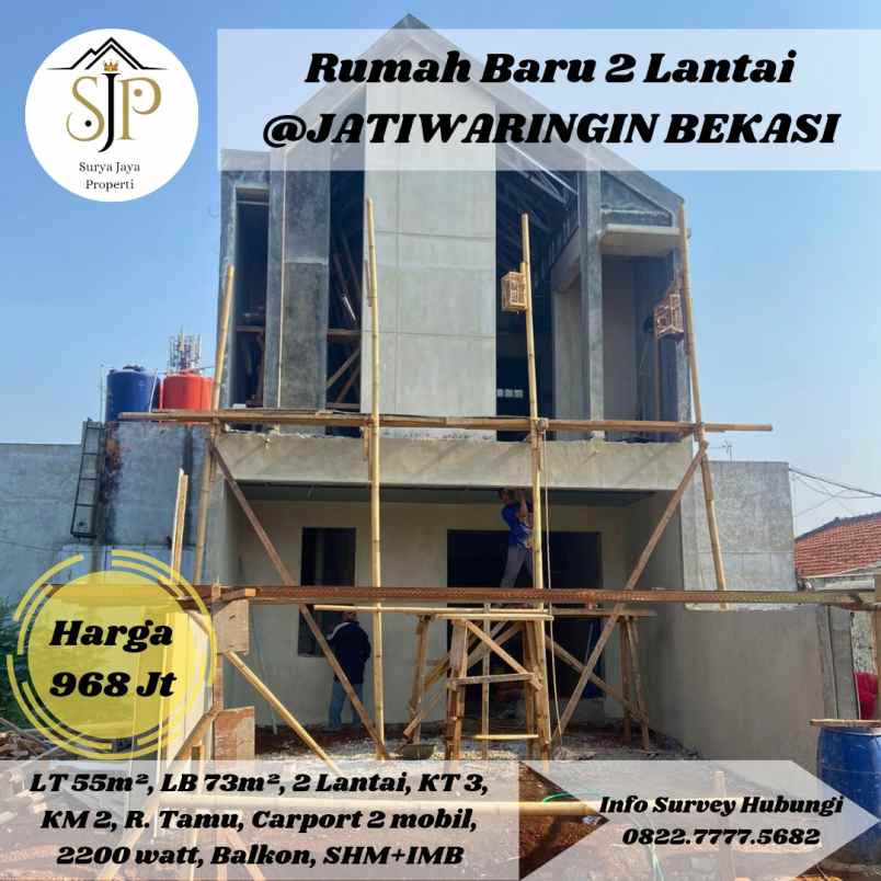 dijual rumah jatiwaringin pondok gede