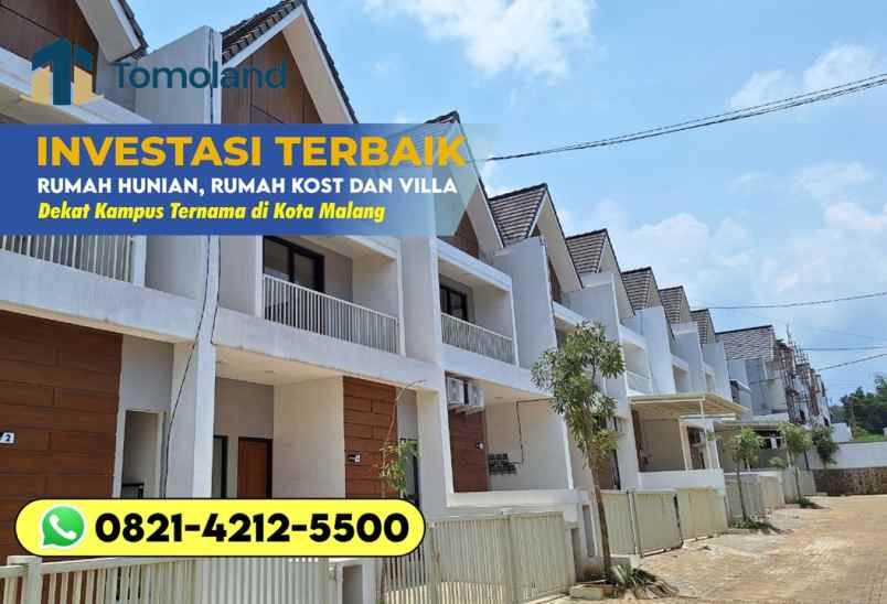 dijual rumah jl chili joyogrand blok