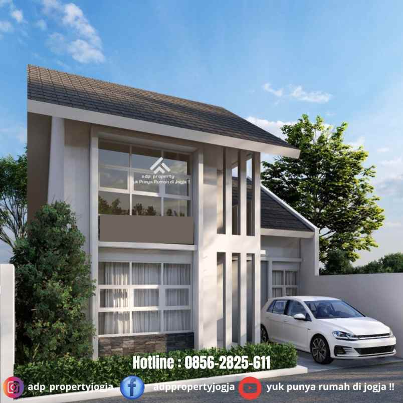 dijual rumah jl damai ngaglik sleman