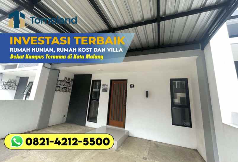 dijual rumah jl halmahera no 4