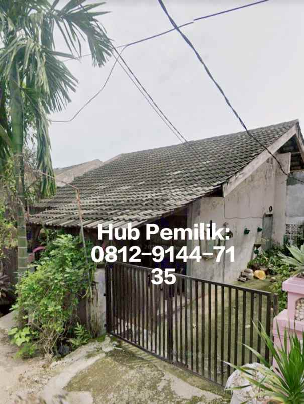 dijual rumah jl reni jaya utara 6 blok