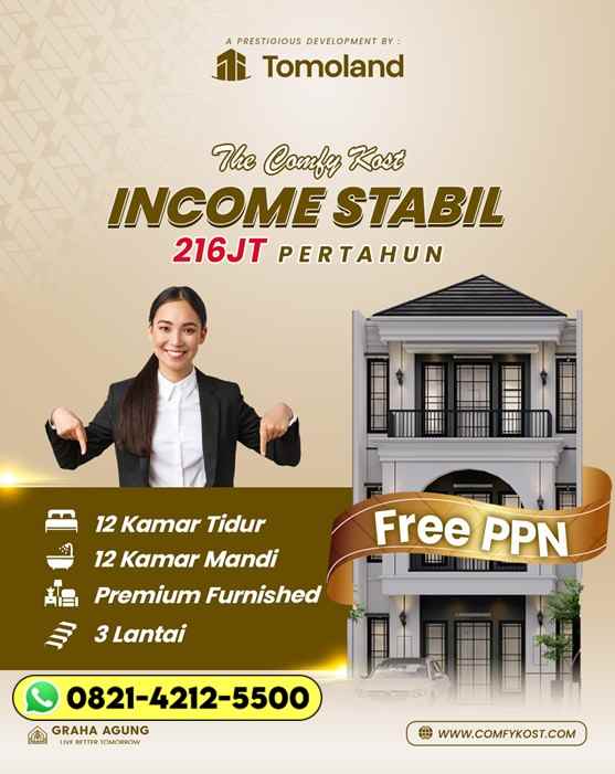 dijual rumah jl simpang kyai h yusuf no