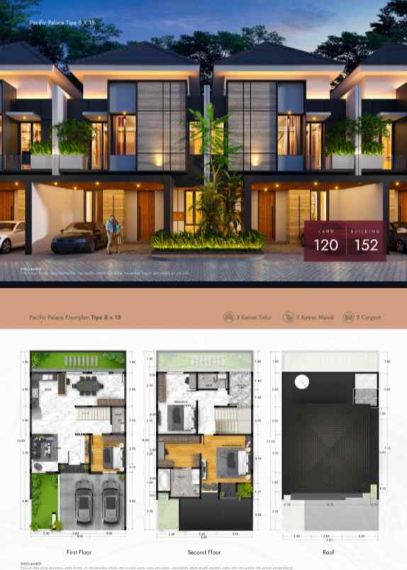 dijual rumah jl tapian nauli pasar 1