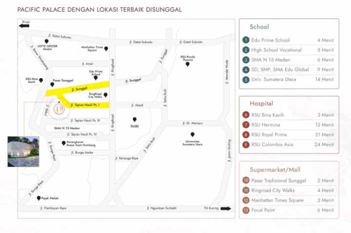 dijual rumah jl tapian nauli pasar 1
