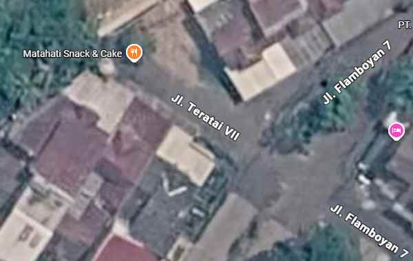 dijual rumah jl teratai vii no 3