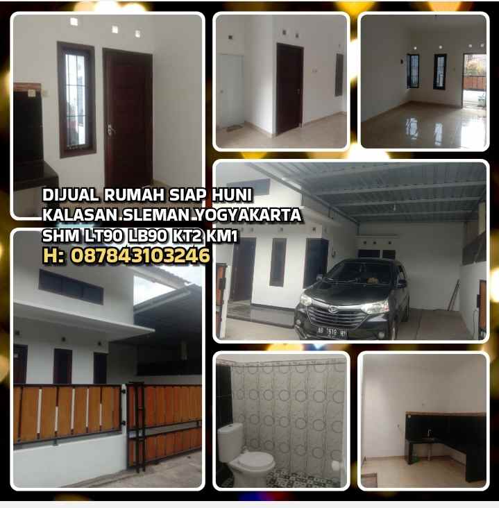 dijual rumah klenggukan tirtomartani