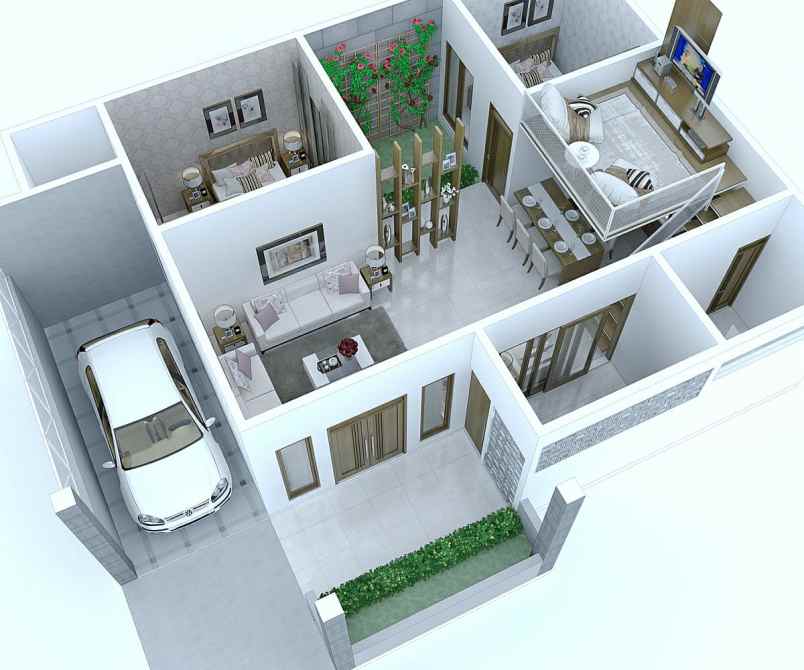 dijual rumah komp permata cimahi