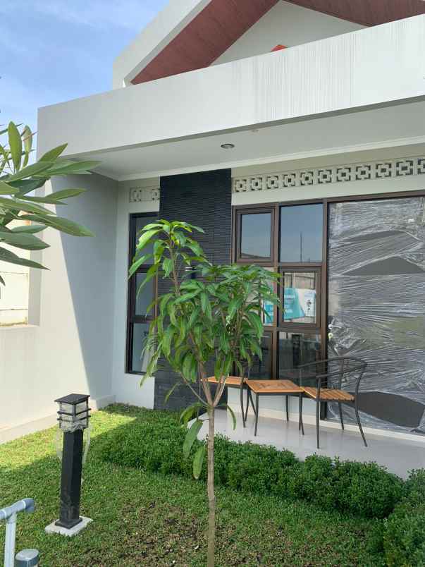 dijual rumah konsep cluster modern di jatiwangi