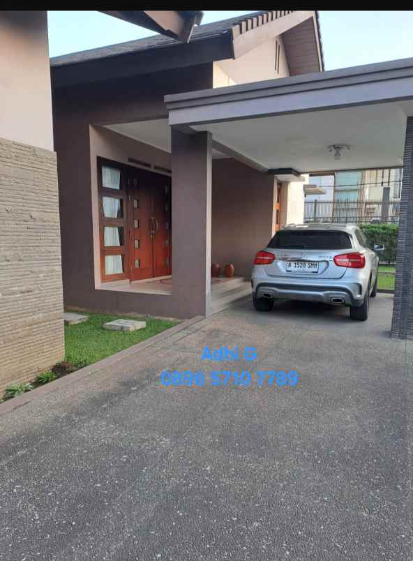 dijual rumah mewah lux di sayap dago bandung