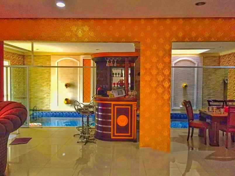 dijual rumah mewah posisi hook di cluster grand galaxy