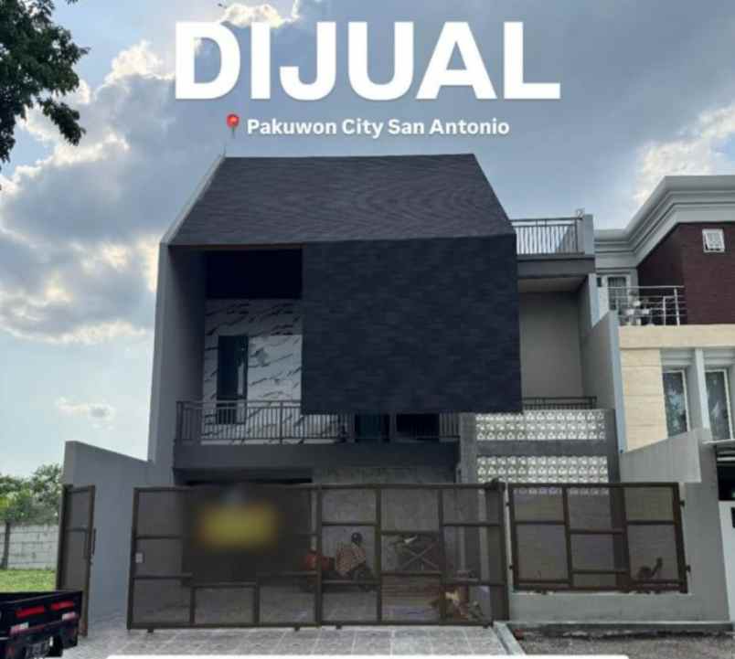 dijual rumah new san antonio pakuwon city