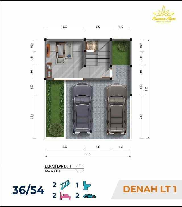 dijual rumah nuansa alam setiabudi