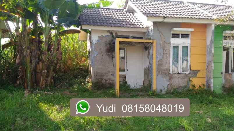 dijual rumah perum harvest city cluster