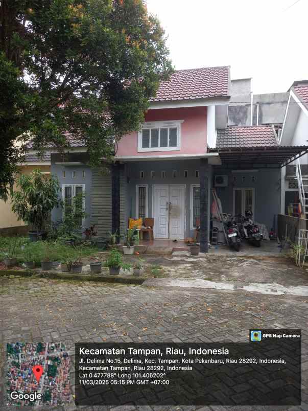 dijual rumah perum rindu serumpun 3 jl