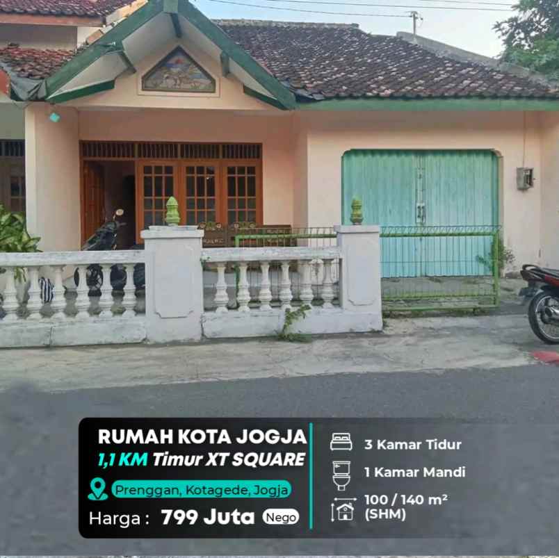 dijual rumah prenggan