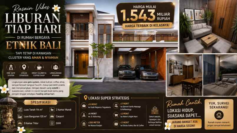 dijual rumah rumah palagan ngaklik