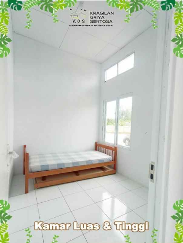 dijual rumah sentul kragilan kab serang