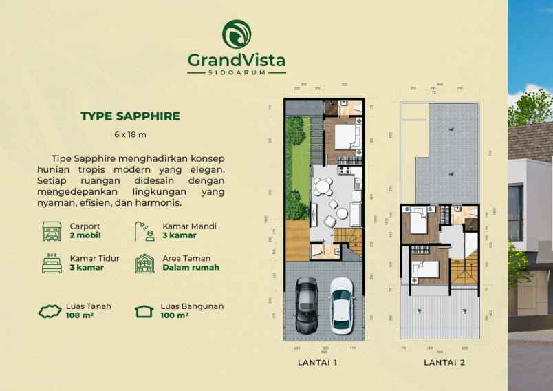 dijual rumah sidoarum kec godean