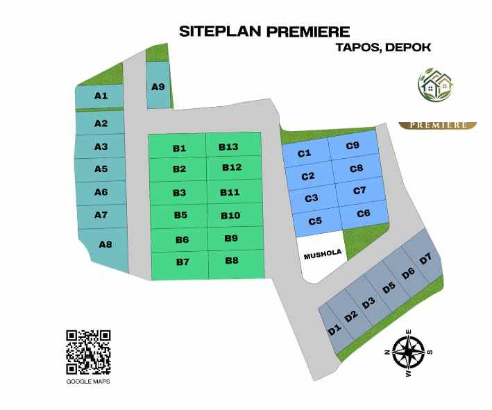 dijual rumah tapos