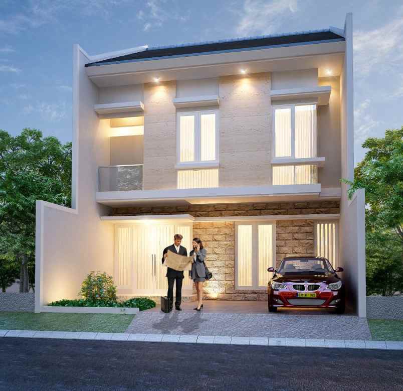 dijual rumah wisma permai