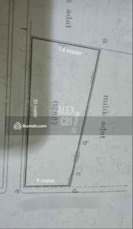 dijual tanah bintaro