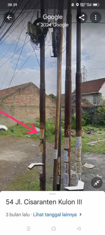 dijual tanah cisaranten kulon