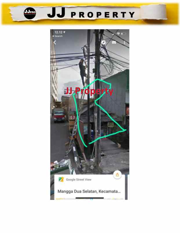 dijual tanah di mangga dua