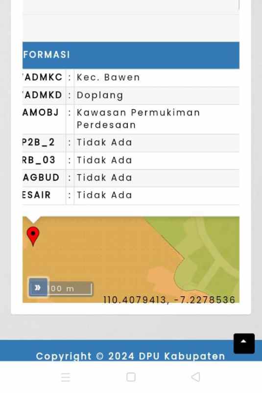 dijual tanah doplang