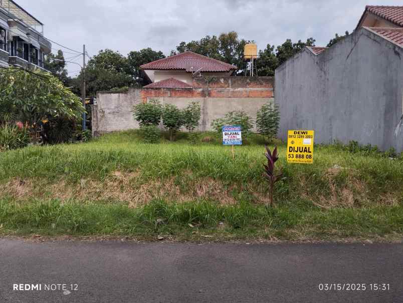 dijual tanah griya loka sektor 1 4