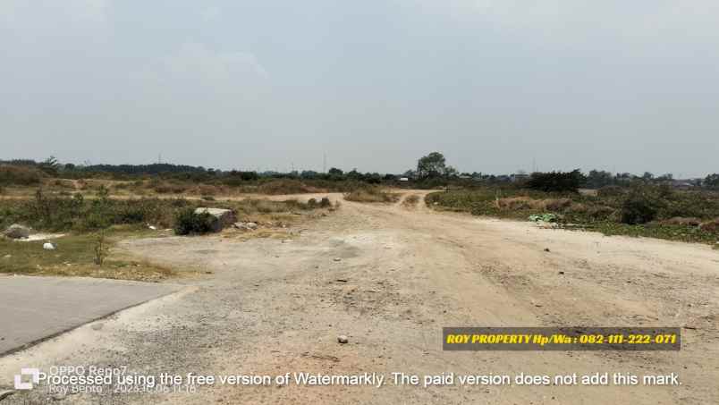 dijual tanah jl marunda makmur