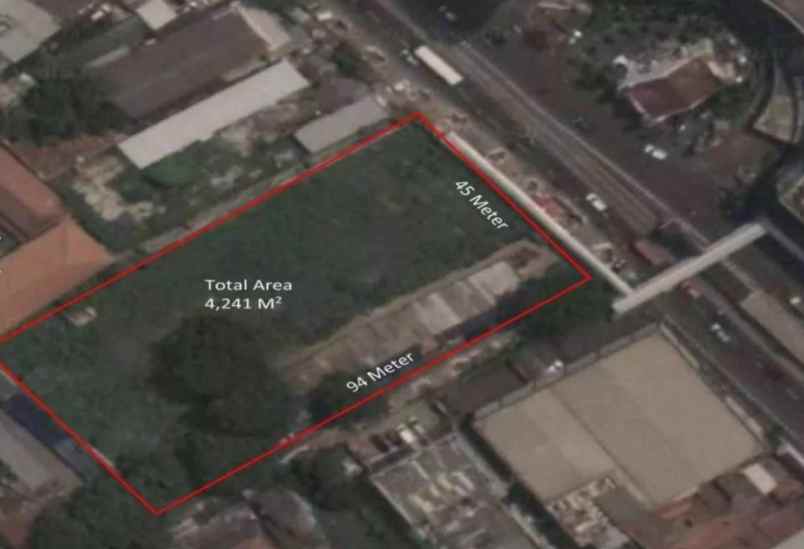 dijual tanah jl senen raya