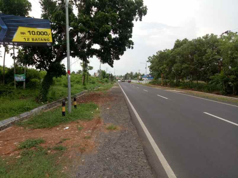 dijual tanah jl soekarno hatta kalianda