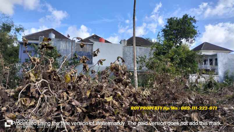 dijual tanah jl uluwatu jimbaran kuta