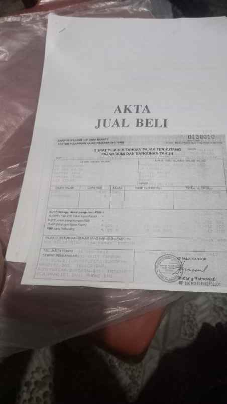 dijual tanah kampung kebon kelapa