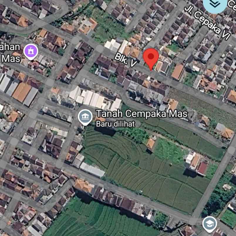 dijual tanah komp srikandi cemp