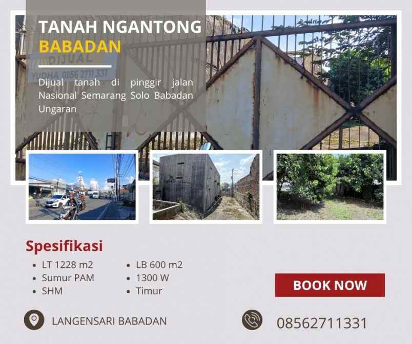 dijual tanah langensari