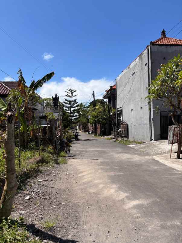 dijual tanah lokasi jalan bakung sari kesiman