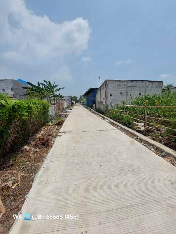 dijual tanah salembaran gelam kosambi