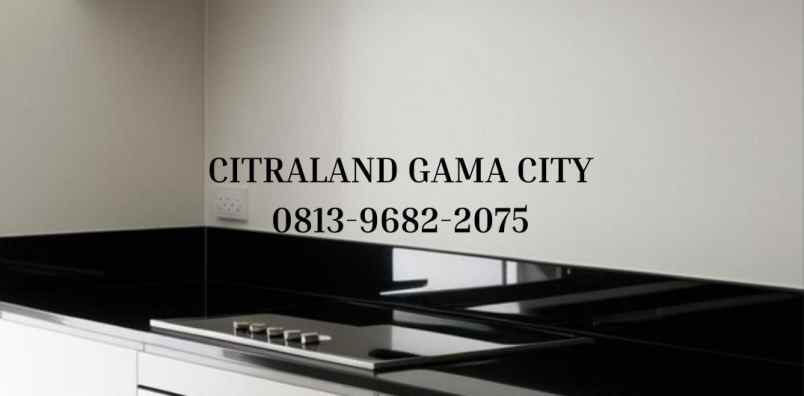 dijual vila komplek citraland gama city