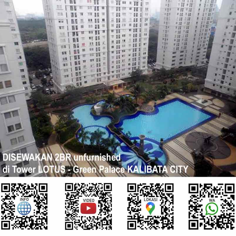 disewakan apartemen jl kalibata raya