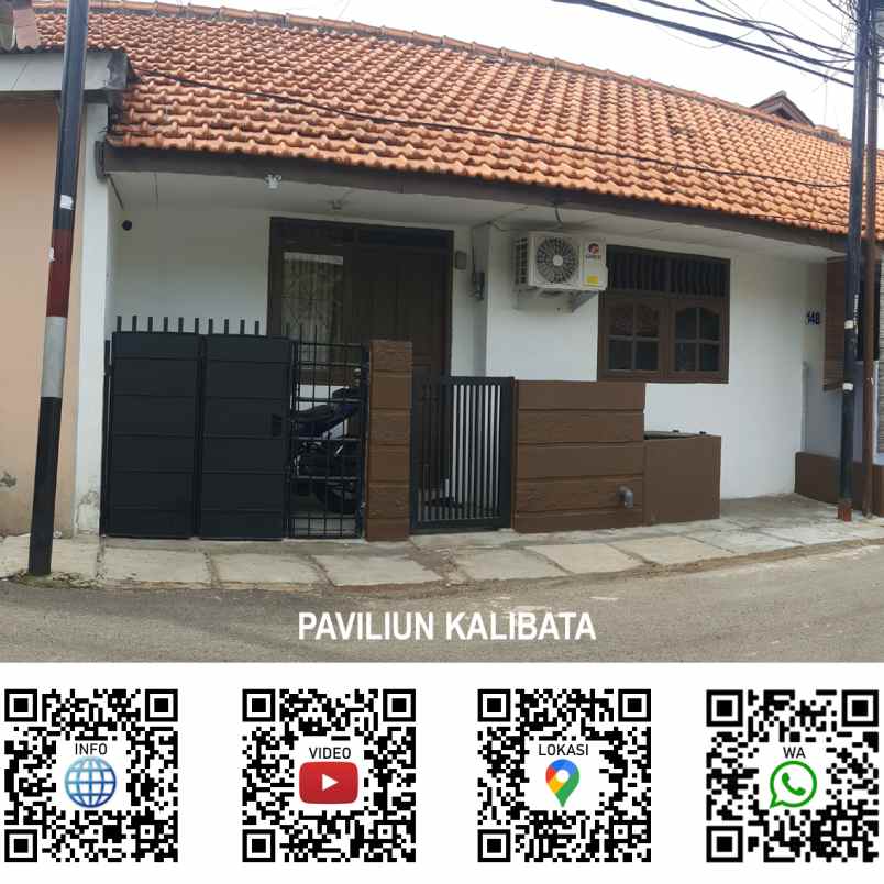 disewakan paviliun kalibata di jakarta selatan