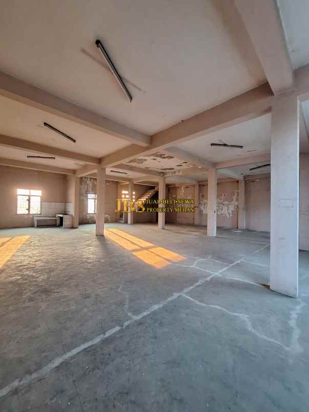 disewakan ruko gudang kantor jalan krakatau ujung dekat
