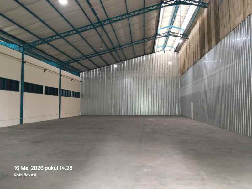 disewakan ruko gudang kantor medan satria bekasi barat