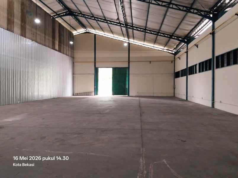 disewakan ruko gudang kantor medan satria bekasi barat