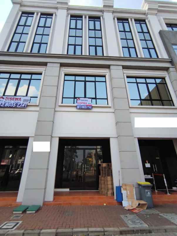 disewakan ruko gudang kantor sedayu city kelapa gading